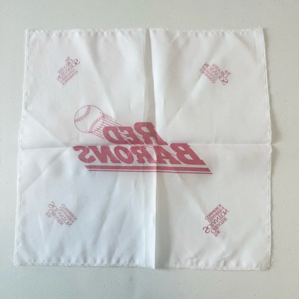 ⚾️ Vintage Scranton/Wilkes-Barre Red Barons Handkerchief